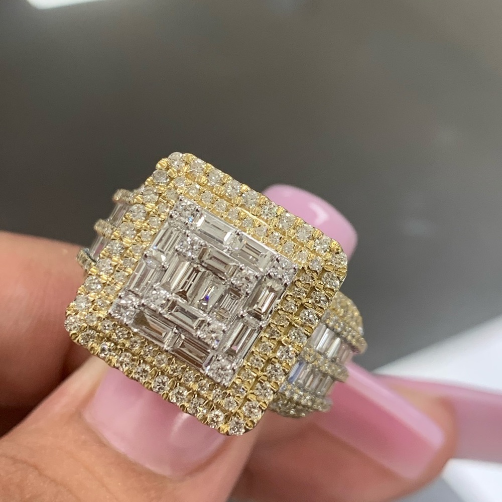 Men diamond ring - Picture 4 of 9